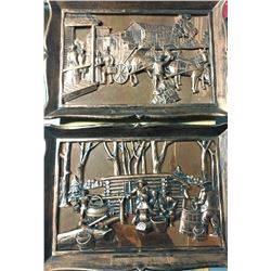 Metal Plaques 3D Relief - 10" x 14"