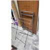 Image 1 : 3 FOLDING METAL BAG HOLDERS