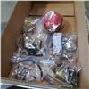 Image 1 : BOX OF SMALL ENGINE CARBORATORS AND PRIME BULB