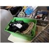 Image 3 : 3 BINS OF ELECTRICAL HARDWARE, FAN, LEVEL AND MIXER