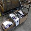 Image 1 : 2 BOXES OF ESTATE GOODS AND GRILLERATION GRILL