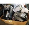 Image 2 : BOX OF COFFEE MAKERS, GRINDER, TVPAD2 TV BOX