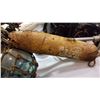 Image 3 : ANTIQUE GLASS FISHING FLOAT AND OTHER FLOAT