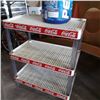 Image 2 : 3 TIER COCA COLA SHELF AND PEPSI COOLER