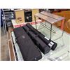 Image 1 : 3 POPUP DISPLAY STANDS AND METAL SHOE RACK