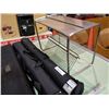 Image 3 : 3 POPUP DISPLAY STANDS AND METAL SHOE RACK