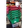 Image 1 : 6 STORAGE TOTES WITH BUILT IN LIDS