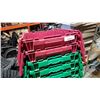 Image 2 : 6 STORAGE TOTES WITH BUILT IN LIDS