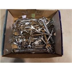 Box of 70+ wrenches