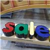 Image 1 : SALE SIGN 35" X 15"