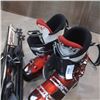 Image 4 : PAIR OF ROSSIGNOL SKIS AND BOOTS WITH POLES