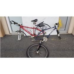 ROCKY MOUNTAIN AND BRODIE BIKE FRAMES WITH PARTS