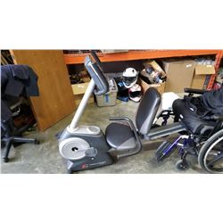 PRO FORM 110 DIGTAL RECUMBANT EXCERSIZE BIKE