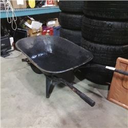 BLACK WHEELBARROW