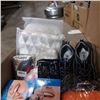 Image 2 : BOX OF NEW SOCKS, SKETHCHERS SHOES, KNEE BRACE AND MORE