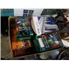 Image 2 : 2 BOXES OF CHRISTMAS LIGHTS AND DECOR, WREATH