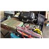 Image 1 : OUTBOUND TENT, CAMP STOVE, BURNER AND BBQ WITH WETSUIT