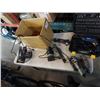 Image 1 : BOX OF POWER TOOLS, RONA DRILL, ROUTER,