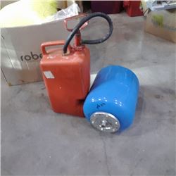 PRESSURE TANK AND PUMP TANK