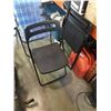 Image 2 : 2 FOLDING CAMP CHAIRS AND 3 FOLDING DECK CHAIRS AND FOLDING ENDTABLE