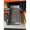 Image 2 : CHECKERPLATE TRAY, METAL TRAY, METAL GRATES AND WOOD SHELF