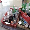 Image 2 : LOT OF VINTAGE COCA COLA, PEPSI AND OTHER BOTTLES AND CANS