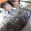 Image 1 : 5 GLASS CARBOYS 2 DIFFERENT SIZES