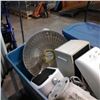 Image 2 : TOTE OF HEATERS AND FANS