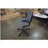 Image 2 : GREY ROLLING GAS LIFT OFFICE CHAIR AND POOL CUE