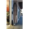Image 1 : 2 ALUMINUM SAILBOARD FRAMES APPROX 10FT AND 2 METAL OARS