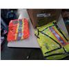 Image 2 : BOX OF HIGH VIS VESTS, STRAPS AND CONDOR PANTS SIZE 40