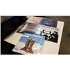 Image 1 : 5 WINGS RECORDS AND JOHN LENON FABRIC POSTER