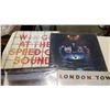 Image 2 : 5 WINGS RECORDS AND JOHN LENON FABRIC POSTER