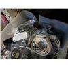 Image 2 : TOTE OF XBOX AND PLAYSTATION CONSOLE POWER ADAPTERS, CORDS AND MORE