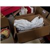 Image 3 : LOT OF XMAS DECOR, CHRISTMAS TABLE CLOTHS, ORNAMENTS AND KITCHEN ITEMS