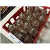 Image 3 : TRAY OF GLASS INSULATORS