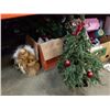 Image 2 : LOT OF CHRISTMAS ANGEL, WREATHS AND LIGHTED DECOR