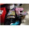 Image 2 : TOTE, BOX AND BAG OF BOARD GAMES AND KIDS TOYS