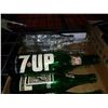 Image 3 : VINTAGE 7 UP BOTTLES AND COCA COLA BOTTLES