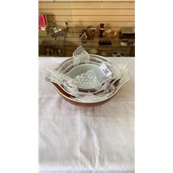 4 PYREX MIXING BOWL SET