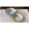 Image 8 : LOT OF COLORED PYREX MIXING BOWLS