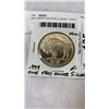 Image 2 : USA LIBERTY/BUFFALO HEAD 1 TROY OUNCE COIN .999 SILVER