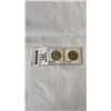 Image 1 : 2 USA SILVER J.F. KENNEDY 50 CENT