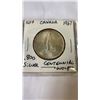 Image 3 : 1967  CANADIAN CENTENNIAL "WOLF" 50 CENT  .800 SILVER AND 2 RABBIT NICKELS