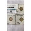 Image 2 : 7 CANADIAN SILVER DIMES 1962-68  LAST SILVER DIME  .800 SILVER