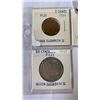 Image 2 : 5 FIJI COINS - 1969 1 CENT, 1966 AND 1969 2 CENT, 1969 5 CENT, AND 1969 20 CENT