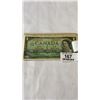 Image 2 : 1937 CANADIAN 5 DOLLAR BILL AND 1967 1 DOLLAR BILL