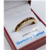 Image 1 : STERLING SILVER YELLOW GOLD PLATED GENUINE GARNET RING W/ APPRAISAL $960 - 23 GARNET (3.22CT) BIRTHS