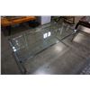 Image 2 : GLASSTOP METAL BASE COFFEE TABLE