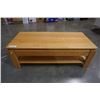 Image 2 : OAK COFFEE TABLE